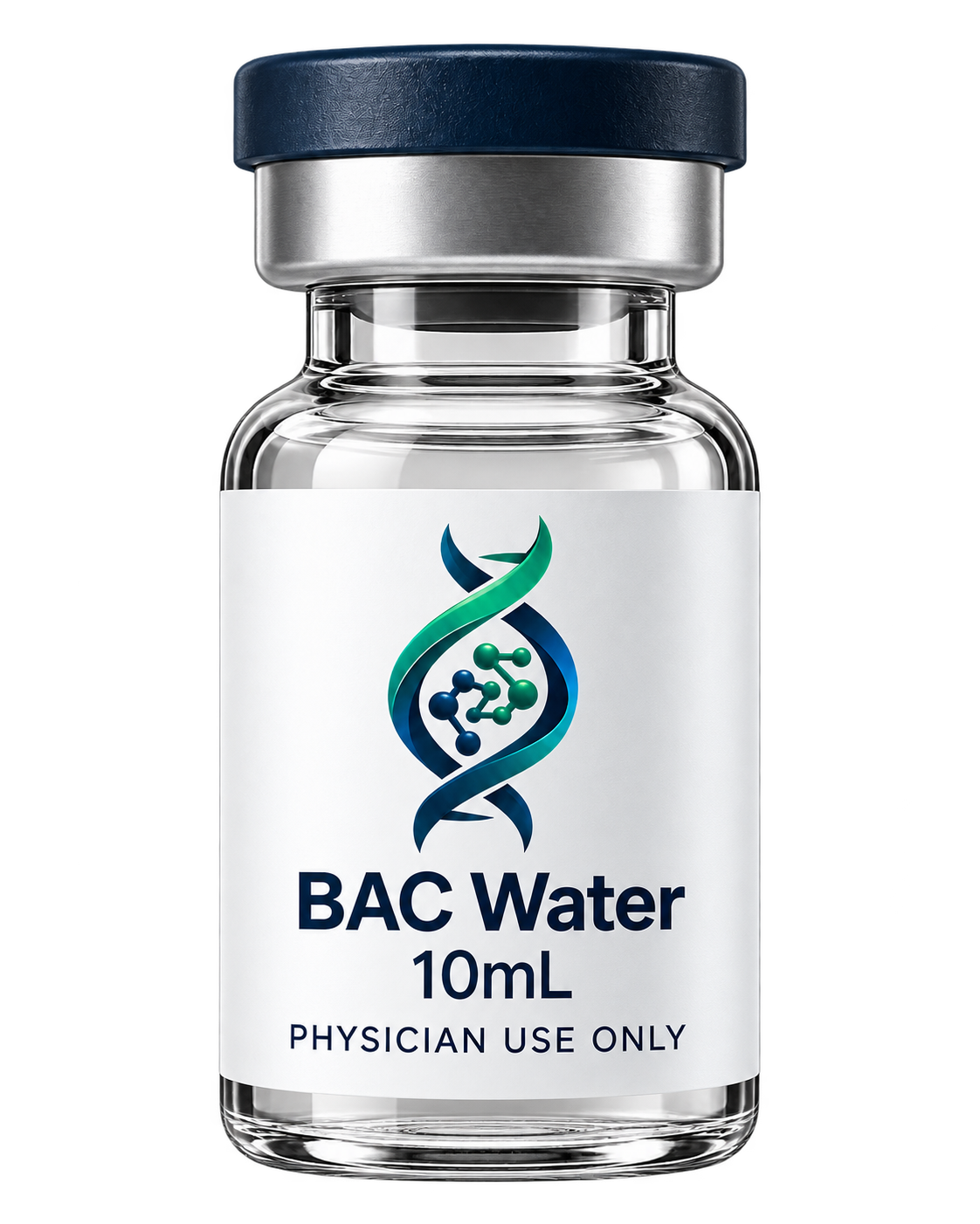 BAC Water 10mL vial — SRM clinical product