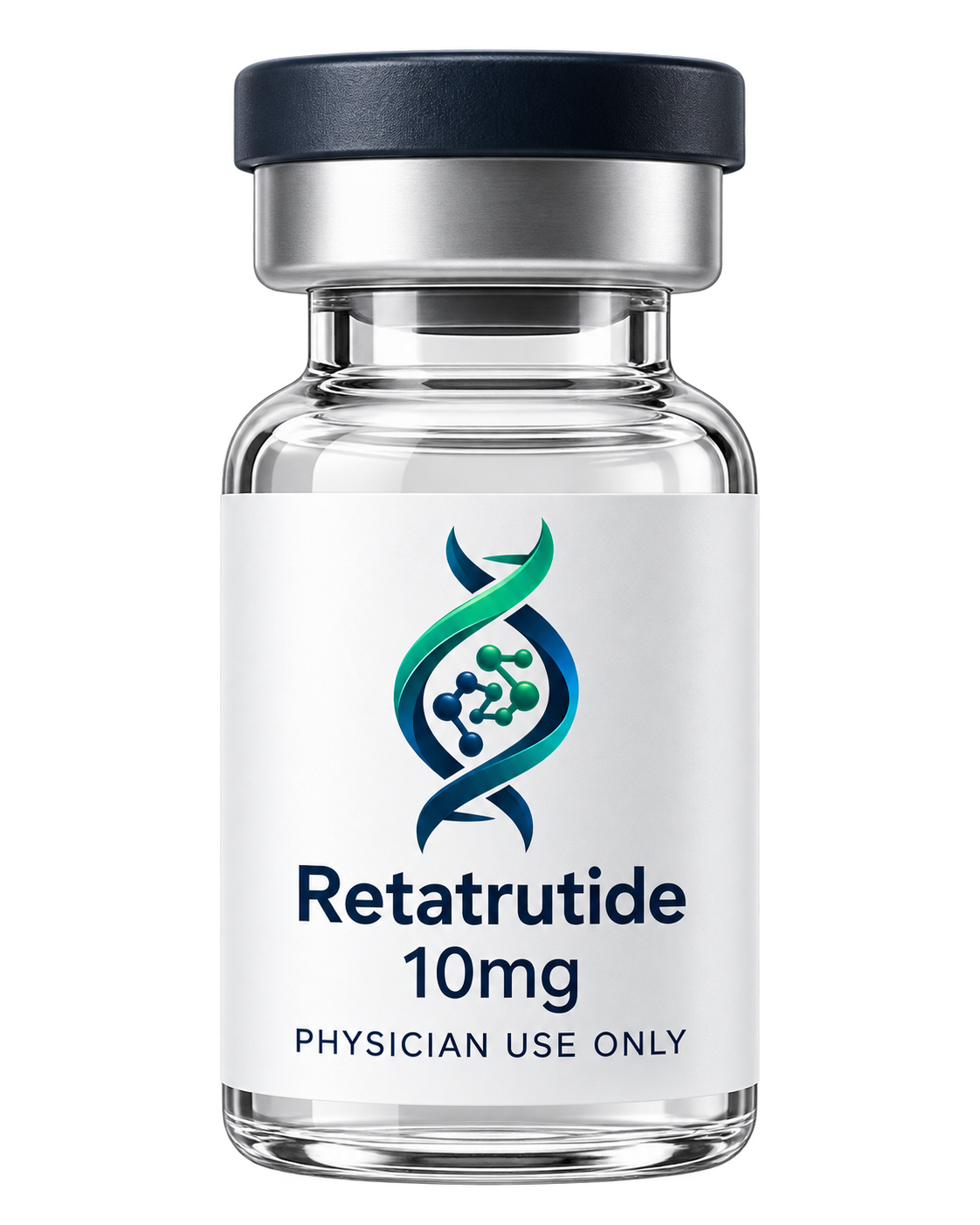 Retatrutide 10mg vial — SRM clinical product